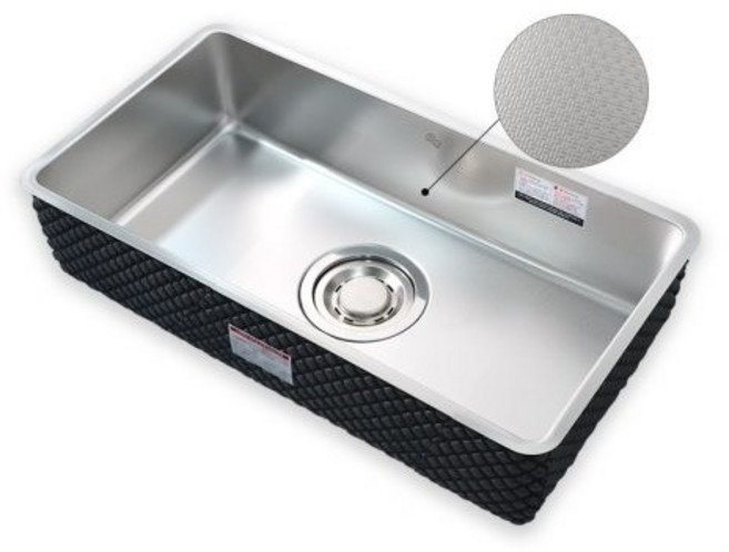 [당일 출발]리젠스 GOYO 840 사각싱크볼 세트 배수구 저소음 싱크볼 교체 세트