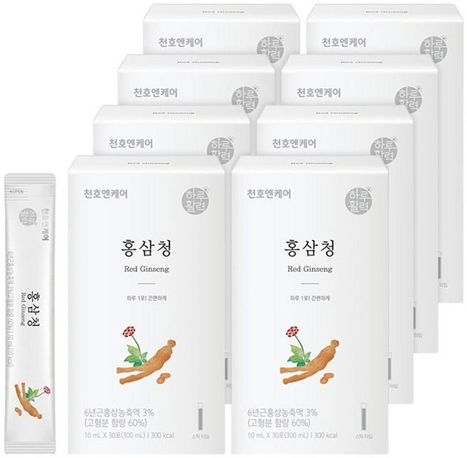 천호엔케어 홍삼청, 10ml, 240개