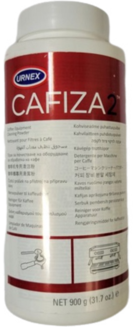 URNEX CAFIZA2 咖啡機清潔粉, 2個, 白