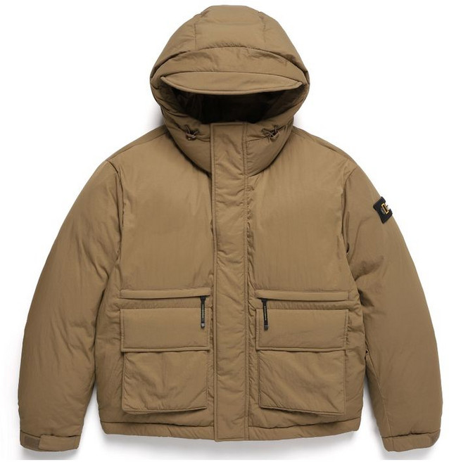 내셔널지오그래픽 NATIONALGEOGRAPHIC N244UDW100 쿠온 아웃포켓 구스 다운 점퍼 D BEIGE FBZ421