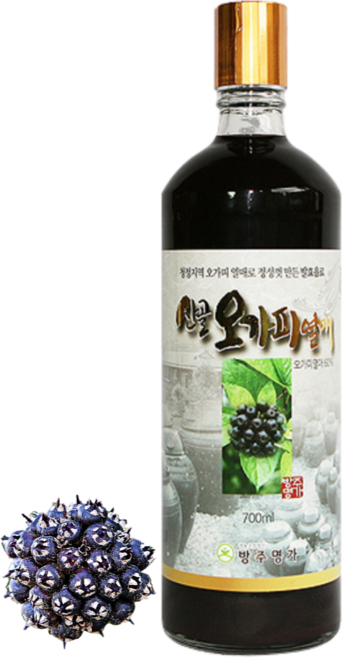 5년숙성 야생 오가피 열매 효소 발효액 엑기스, 1개, 700ml