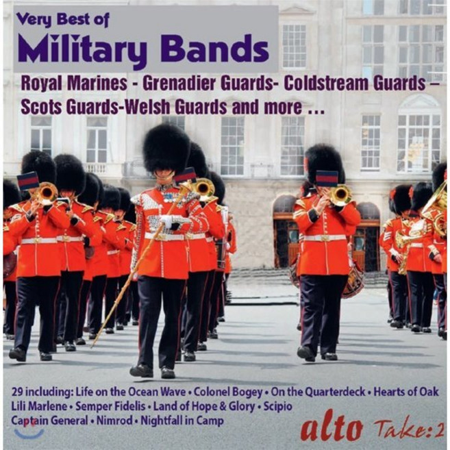 [CD] 영국 군악대가 연주하는 군악대 연주곡집 (Very Best of Military Bands)