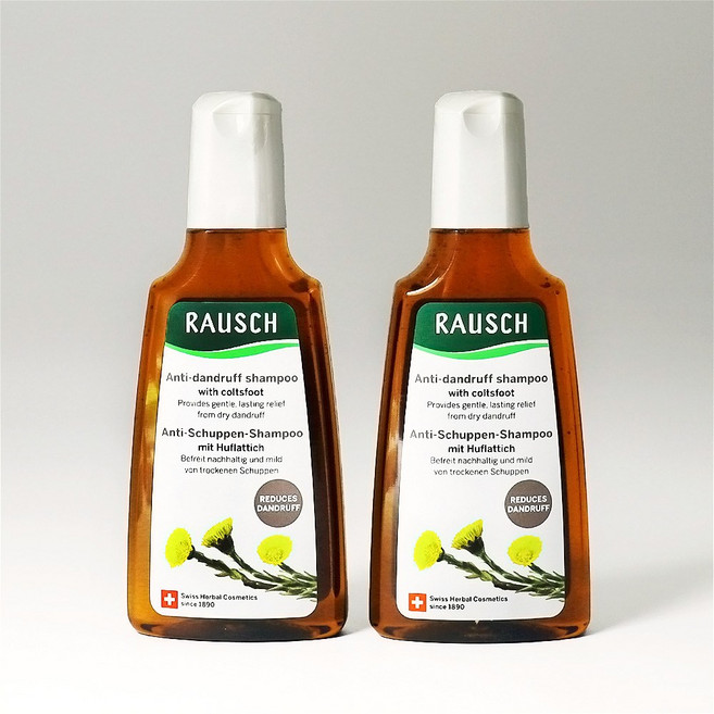 라우쉬 콜츠푸트 안티 댄드러프 샴푸, 2개, 200ml