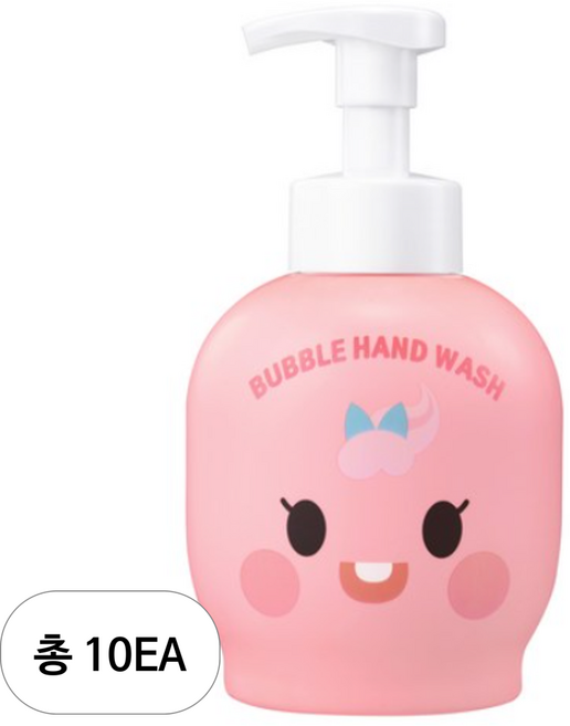 샤워메이트 브레드이발소 버블 핸드워시 마카롱, 500ml, 10개