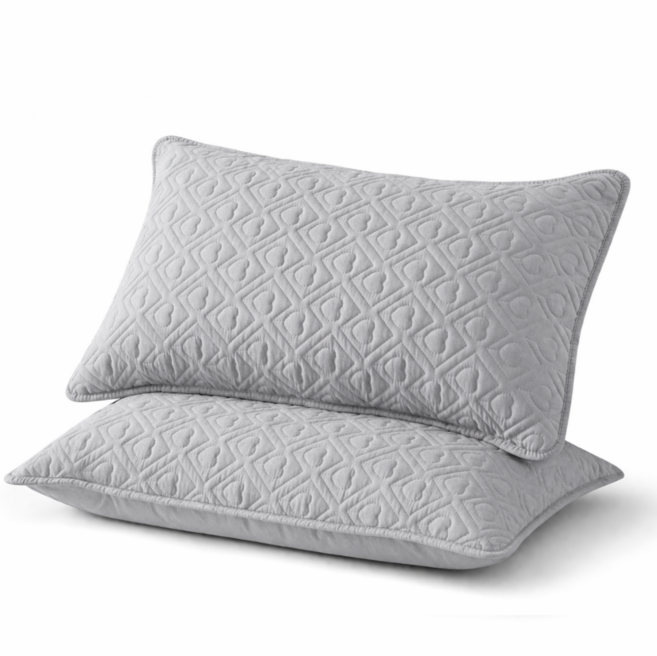 디위닉 먼지없는 하트 누빔 베개커버 2P