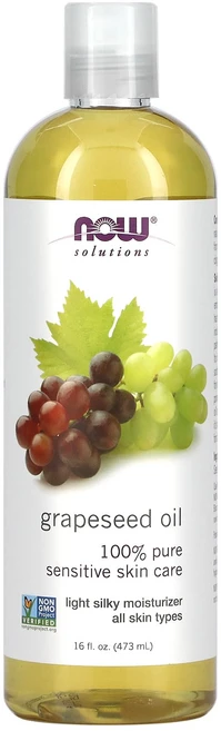 NOW Foods 솔루션즈 포도씨 오일 16 fl oz(473 ml), NOWFoods솔루션즈포도씨오일16floz473ml, 1개, 473ml - 쿠팡
