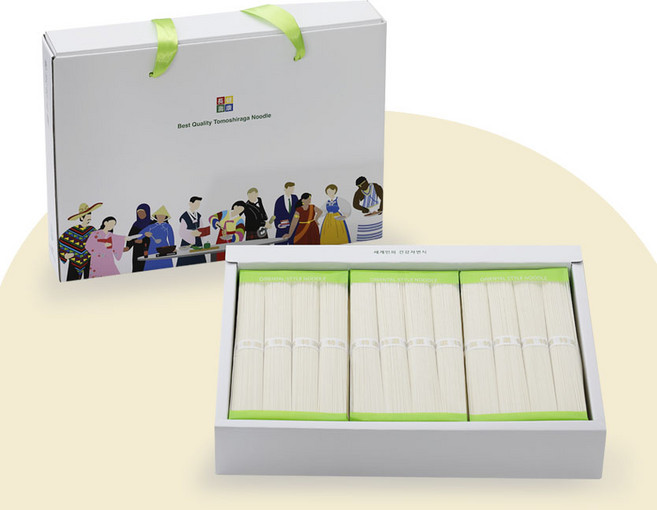 효천명품면 명품 소면 세트 2.4KG (400 x 6EA), 1개