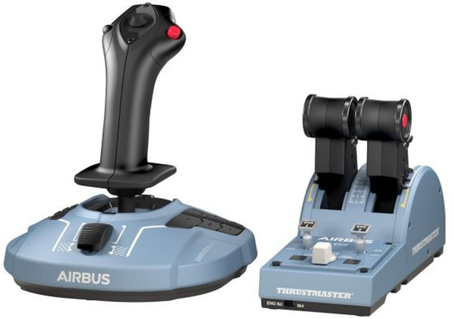 Thrustmaster TCA Quadrant 애드온 에어버스 에디션 - PC용 추가 기능, TCA Airbus Officer Pack, 1개
