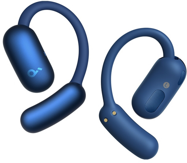 soundcore AeroFit 2 開放式藍牙耳機 舒適可調, 極光藍