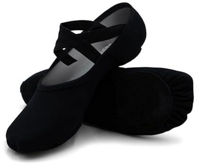 Hanami® Canvas Ballet Shoe - Child Light Pink 2.5W 473556