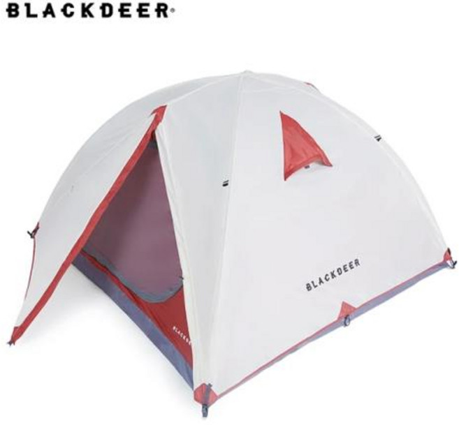 CBay Blackdeer Archeos 2-3 사람 배낭 여행 텐트 야외 캠핑 4 계절 겨울 치마 텐트 이중 레이어 방수 하이킹 생존 가족 친구 캠핑 텐트, Grey 3 Season 3P, 없음