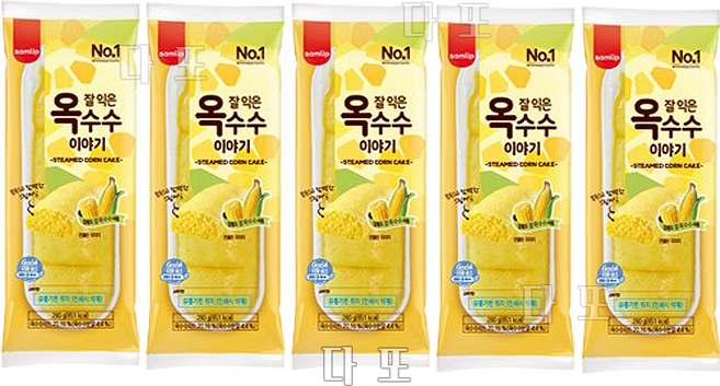 삼립 잘익은 찰 옥수수 이야기, 80g, 5개