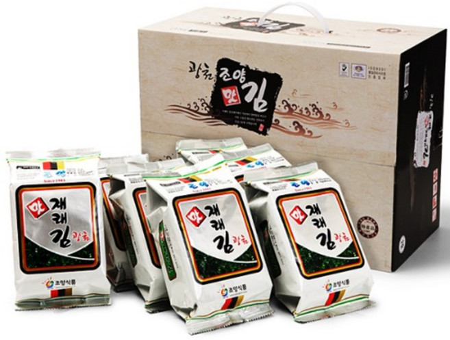 (재래 식탁김 30봉) 광천조양맛김 재래 식탁 김 30봉 본사직송