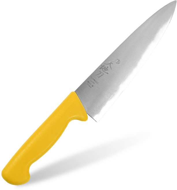 칼천지 명장 조상진 위생용 컬러식도, 기본 식도, 옐로우, 1개