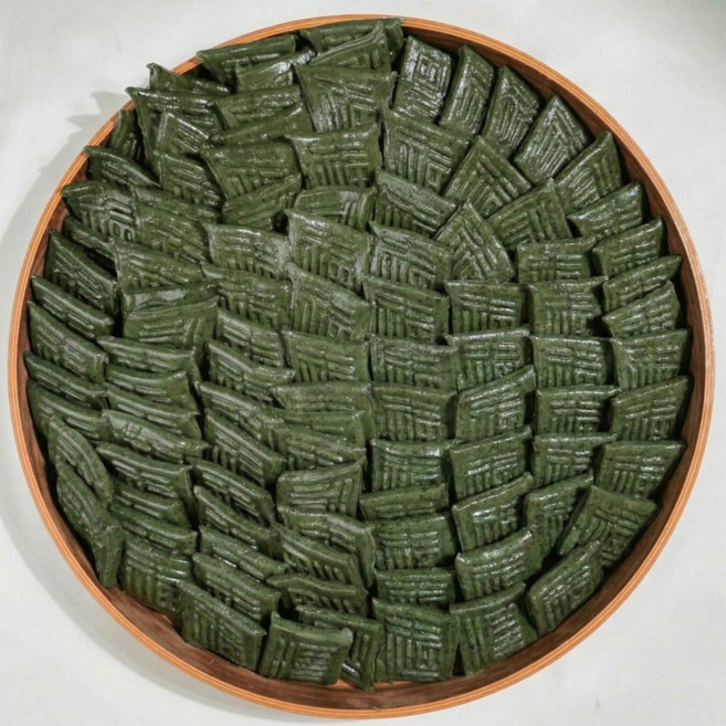 내게담다 제주 원물 쑥 절편 가래떡 해풍 쑥떡 당일생산 구워먹는 떡, 쑥절편, 1박스, 4kg