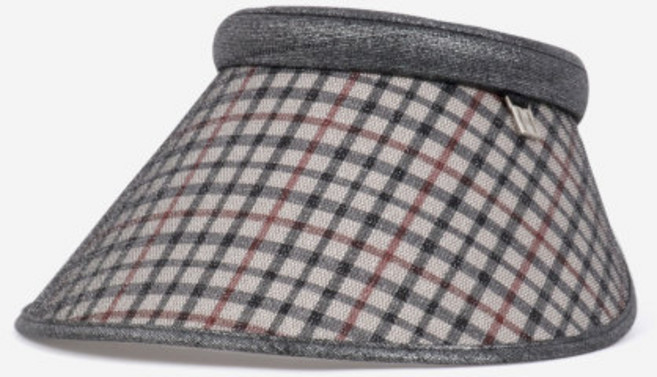 닥스 여성 체크 썬캡