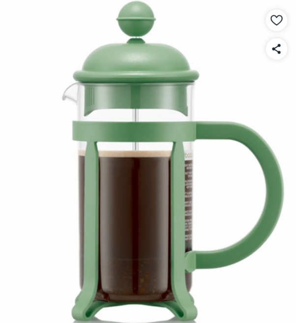 비알레띠(Bialetti) 프렌치 프레스 커피 메이커 1리터, 애플, 1개