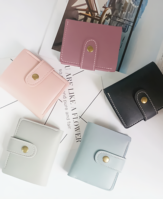 깔끔 버클 반지갑