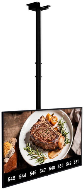 카멜 순번호출 DS콜 디지털사이니지 + 천장형 패키지 CDS4310+DSCall+CB55, 108cm