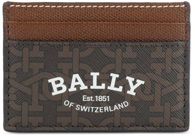 발리 로고 프린트 카드홀더