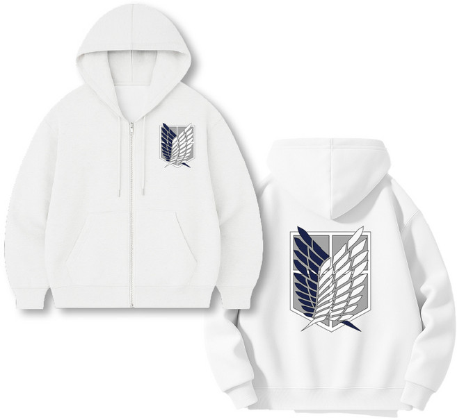 오드아이 진격의거인 조사병단 후드집업 후드티 오버핏 후드 순면 남녀공용