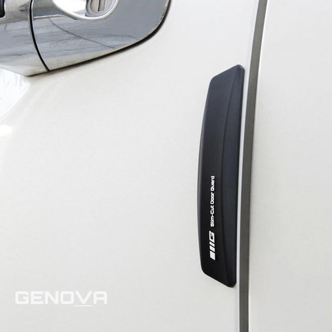 제노바 슬림컷 도어가드 긁힘방지 문콕방지 기스 스크레치 찍힘 흠집 방지 잔기스 엣지, 1개, 화이트