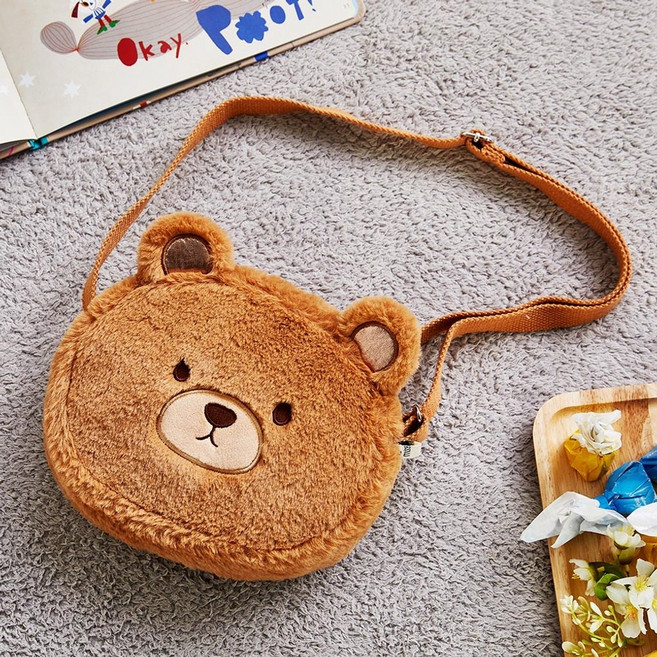 [모던하우스 충장점] 소프트터치 베어 꼬곰이 크로스백_-CZ8124120