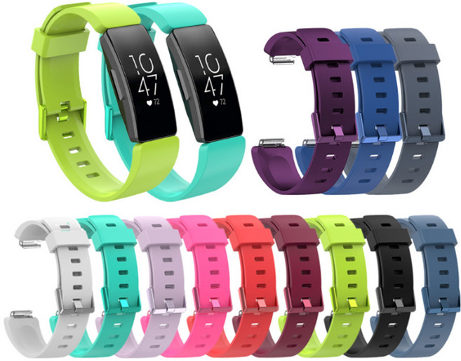 COCOGOGO 핏빗 인스파이어 inspire 스포츠 방수 밴드, 블랙