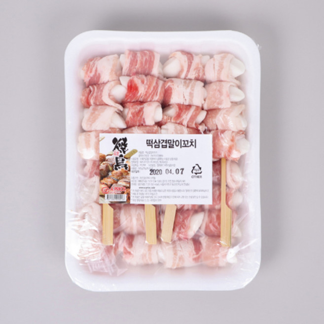선인 모찌마끼(떡삼겹)꼬치 560g, 1개