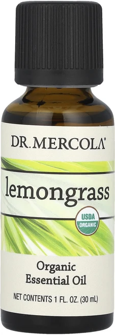 Dr. Mercola 유기농 에센셜 오일 레몬그라스 30ml(1fl oz), DrMercola유기농에센셜오일레몬그라스30ml1flo, 1개, 30ml - 쿠팡