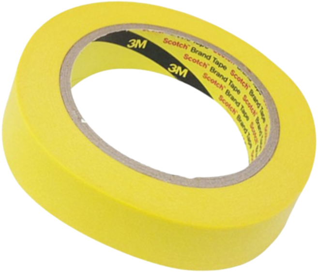 덴카 #650 일본 건축 바닥 마감 차량도색 보양 테이프, 1개