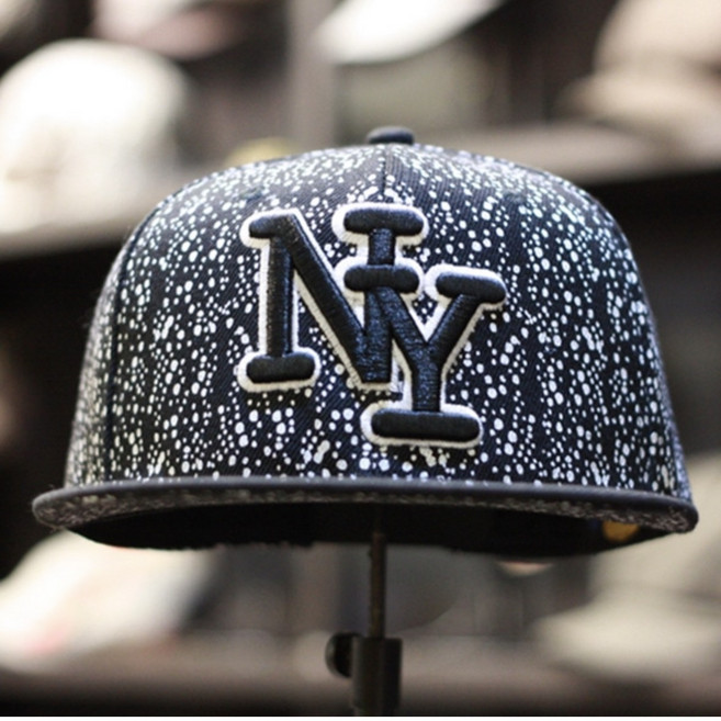 트레펠로 뉴욕 페인트도트 6패널 스냅백