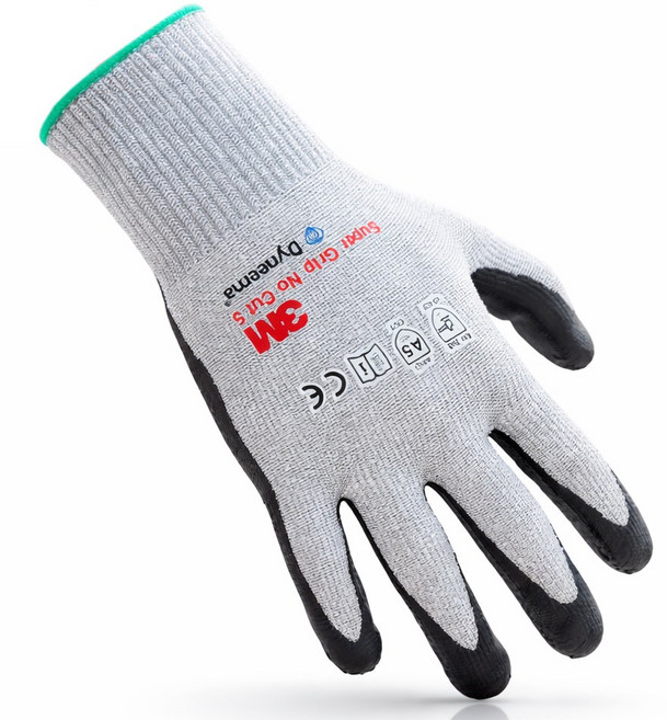 원형톱 그라인더 작업용 절단방지 작업장갑 슈퍼그립장갑 안전성, 절단방지장갑 M, 1개