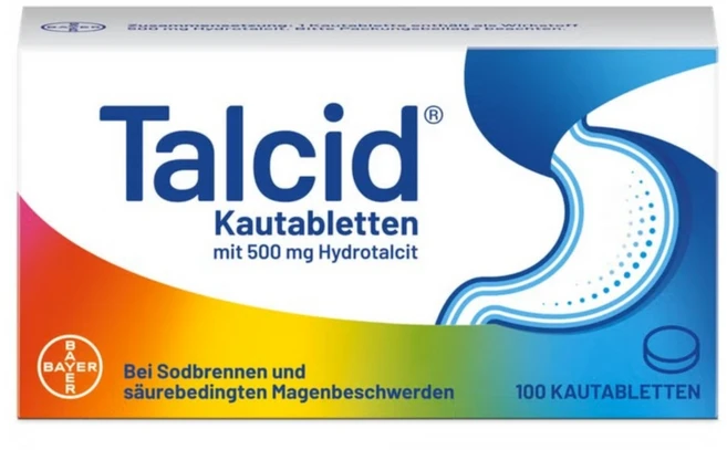 탈시드 츄어블정제 TALCID Kautabletten 100정, 1개 - 쿠팡