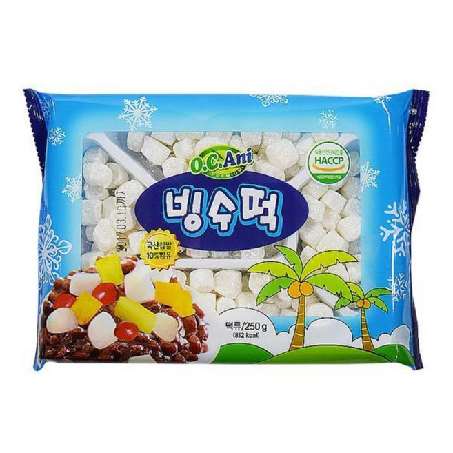 오씨아니 상도 빙수떡 220gx4개rul 1311, 220g, 1개