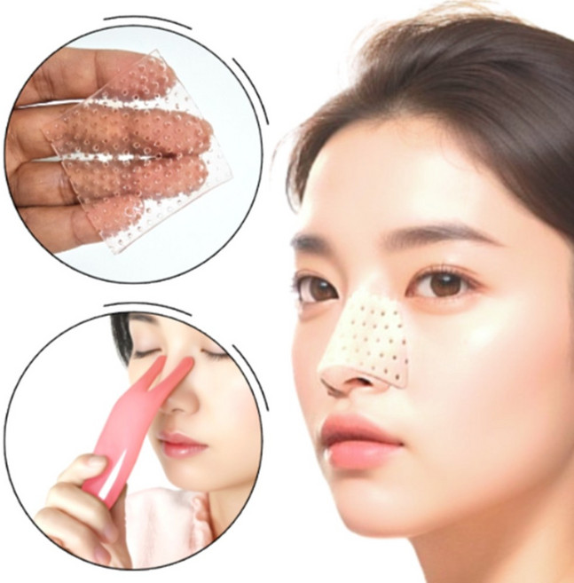 마미앤 콧볼 교정기 복코 콧볼축소기, 1세트, 스킨