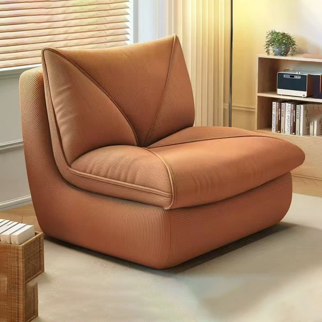 하루꿈 소파 모던 아이디어 모듈형 미니 1인용 체어 인테리어 편한 카페 거실 쇼파, 어두운 오렌지