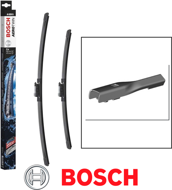 BMW X3 /2024.11~현재/ [G45] 20d 20 M50 프로 M스포츠 보쉬 에어로트윈 와이퍼블레이드 윈도우브러쉬 세트 A620S, X3 20(가솔린) /2024.11~현재/
