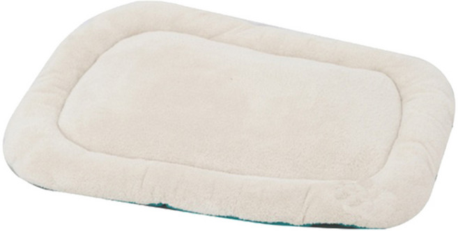 레드퍼피 코퍼빌 사각 펫쿠션, 아이보리, 1개