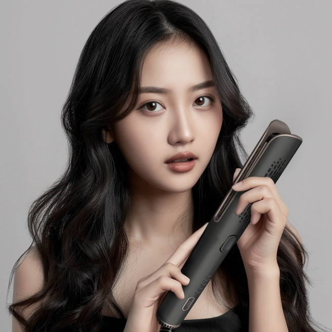 봉고데기 판고데기 쿨링고데기 찬바람나오는 고데기 테사아이스컬, T-ICECULR, 블랙