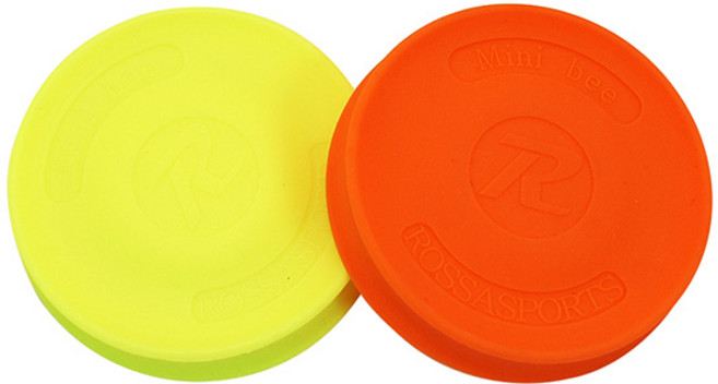 로싸 미니 원반/원반던지기/캐치볼/애견용품/장난감, 오렌지, 1개