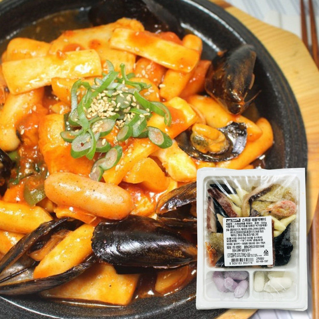 안주세상 스페셜 해물떡볶이, 1개, 550g