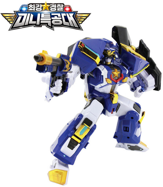 최강경찰 미니특공대 장난감 19종 기획전 변신로봇 합체로봇 헤드캅 장난감총 장난감무전기 어린이코스튬 자동차장난감, 14 메가 패트롤캅, 1개