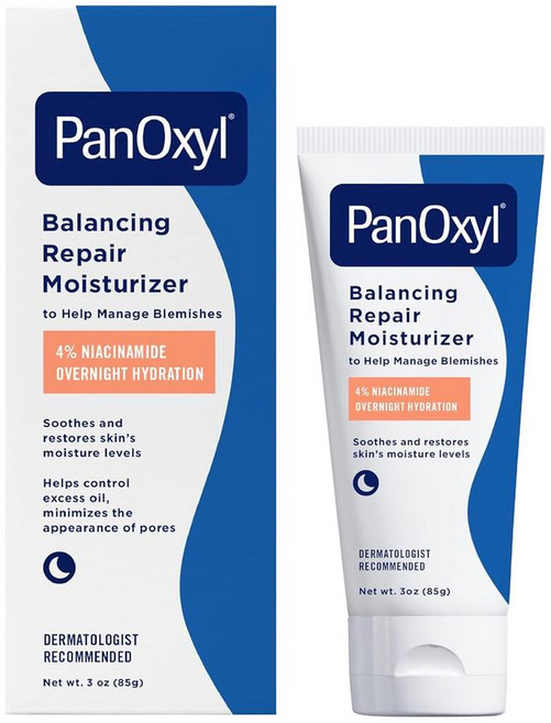 PanOxyl PM Balancing Repair Moisturizer 파녹실 PM 밸런싱 리페어 모이스처, 1개, 85g