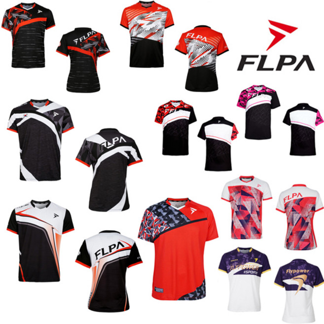 플파 아울렛 배드민턴 티셔츠 블랙 화이트