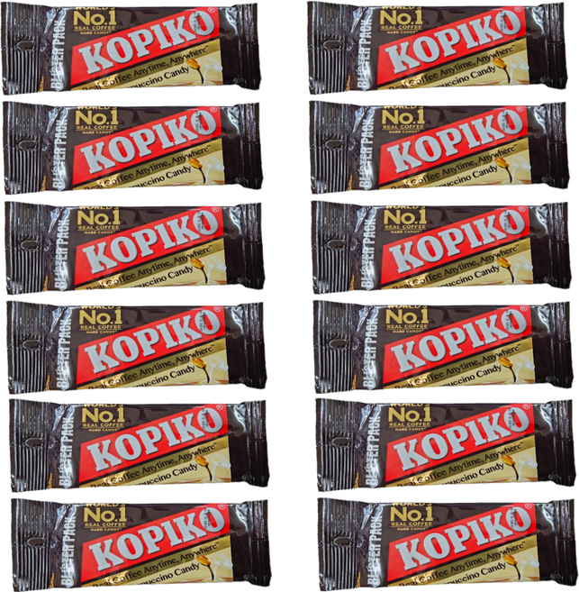 코피코 마요라 카푸치노맛 캔디 블리스터 팩 12p, 384g, 5개