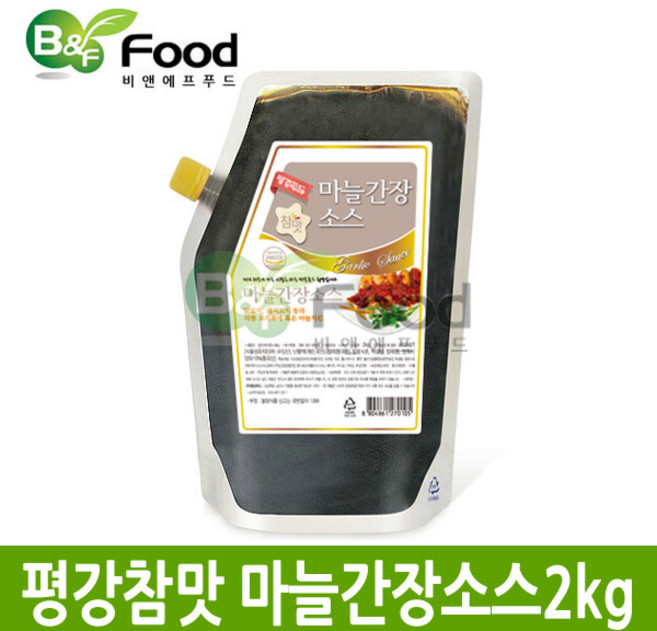평강참맛 마늘간장소스2kg 3개, 2kg