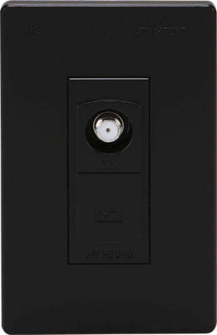 진흥 V시리즈 / 블랙 / CATV 유니트 1방 (in1), 1개