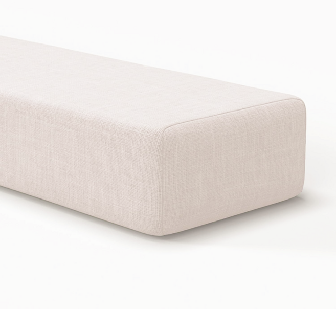 FOWOD 침대틈새쿠션 만능 침대사이 틈새쿠션 틈새막이, X-베이지색