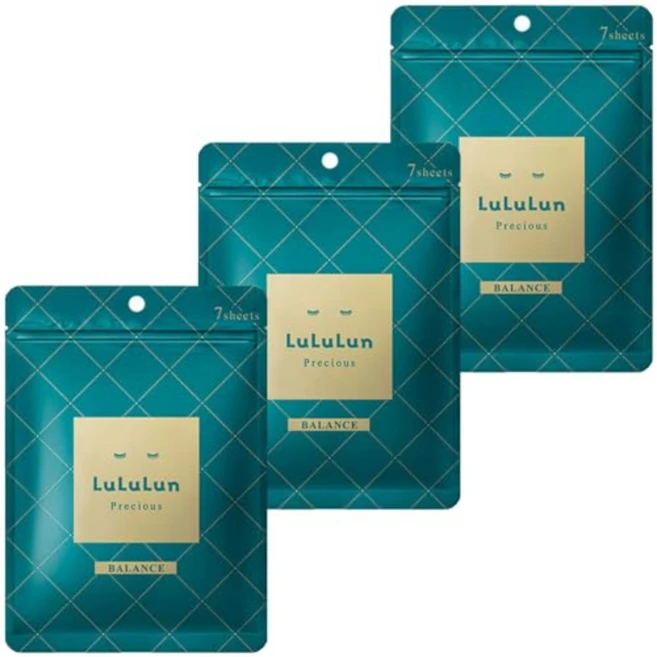 룰루룬 프레셔스 마스크팩 고보습 주름 화이트닝 3개 - 쿠팡